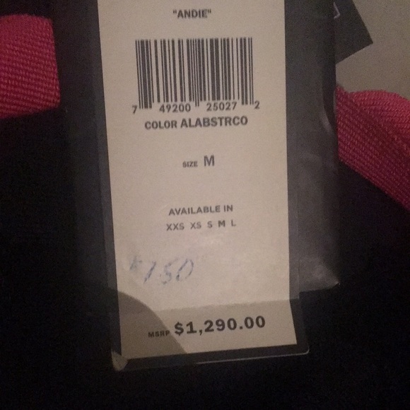 (M) HERVE LEGER. Bodycon midi dress NWT style “Andie” - Picture 12 of 13